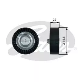 Ролик обводной навесного оборудования Gates T36458 - Gates арт. T36458