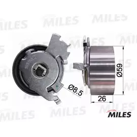 Ролик ремня ГРМ "Miles" CHEVROLET CAPTIVA/OPEL ANTARA 2.4 06- - MILES арт. AG02074