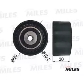 Ролик ремня ГРМ "Miles" CITROEN C3/C4/C5/FORD FOCUS 1.4/1.6 02- - MILES арт. AG02081