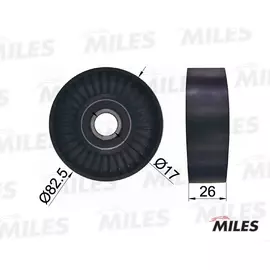MILES Ролик ремня приводного HYUNDAI SONATA/TUCSON 2.7 - MILES арт. AG02054