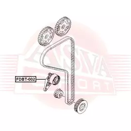 Натяжитель ремня грм перед Asva FDBT-002 - ASVA арт. FDBT-002