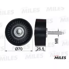 Ролик ремня приводного FORD MONDEO 00- обводной (INA 532065210) AG03026