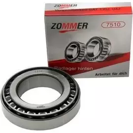 В/87990/ZOMMER/Подшипник 7510 (32210) задней ступицы ам ГАЗ, диференциала ам. ГАЗ, УАЗ Zommer