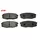 Колодки тормозные дисковые задние Toyota Land Cruiser 4.7 V8/4.5D V8 08 (старый арт. CKT-62) GK1076 Колодки тормозные дисковые задние Toyota Land Cruiser 4.7 V8/4.5D V8 08 (старый арт. CKT-62) GK1076