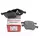 Колодки тормозные передние KUROSAI KU75070 Renault Megane II 2003-2009, Clio III 2006-2012, Laguna купе III 2012-2015, Scenic II 2003-2009 Колодки тормозные передние KUROSAI KU75070 Renault Megane II 2003-2009, Clio III 2006-2012, Laguna купе III 2012-2015, Scenic II 2003-2009