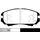 Колодки тормозные дисковые передние HYUNDAI: ELANTRA 06-09, SONATA 04-09,TUCSON 04-09, TIBURON 04-08 KIA: MAGENTIS 01-09, SPORTAGE 04-09 Колодки тормозные дисковые передние HYUNDAI: ELANTRA 06-09, SONATA 04-09,TUCSON 04-09, TIBURON 04-08 KIA: MAGENTIS 01-09, SPORTAGE 04-09