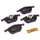 Тормозные колодки передние NIBK PN0365 для а/м Ford Focus II, Focus III, Kuga I, Mazda III, Volvo C30, S40 Тормозные колодки передние NIBK PN0365 для а/м Ford Focus II, Focus III, Kuga I, Mazda III, Volvo C30, S40