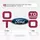 Прокладка FORD Fiesta (08-),Focus (05-),Mondeo (07-) (1.6) термостата OE