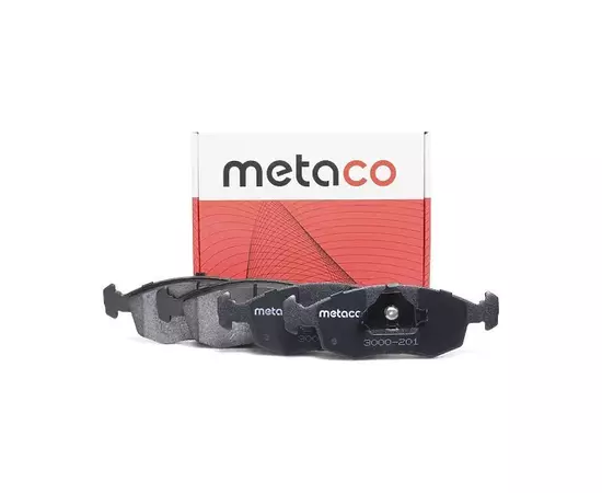 METACO 3000-201 колодки тормозные передние к-кт Ford (Форд) Escort (Эскорт) / orion (1990-1995), Chevrolet (Шевроле) cobalt (2011-2015)