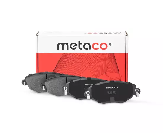 Колодки тормозные METACO 3000-087 Передние