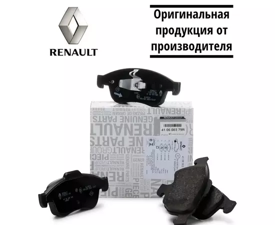 Колодки тормозные Renault 410600379R