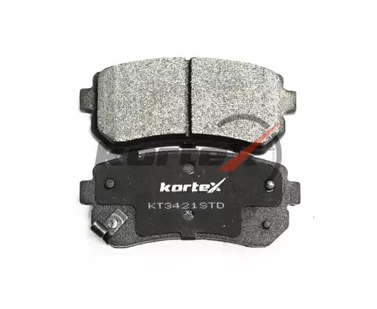 Тормозные колодки задние KORTEX KT3421STD для а/м Hyundai i30, Accent III, ix35, Tucson, Kia Ceed, Rio II, Sportage