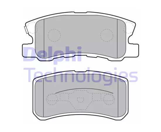 Колодки тормозные задние, комплект MITSUBISHI PAJERO II-IV(1990-2004), CITROEN C4 II (2011- ), PEUGEOT 4008 (2012- ), JEEP COMPASS (2006- )