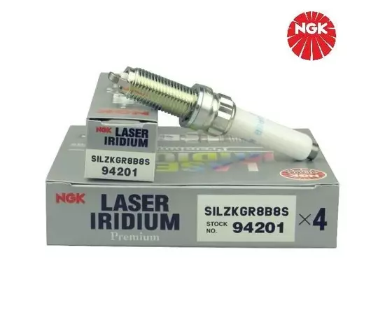 Свеча зажигания иридий, 1 шт. NGK Laser Iridium SILZKGR8B8S (94201) для BMW F20, F45, F34, F36, F32, G30, G11, G12, X1 (F48), X2 (F39), X3 (G01), X4 (G02) / MINI Mini Clubman, Countryman