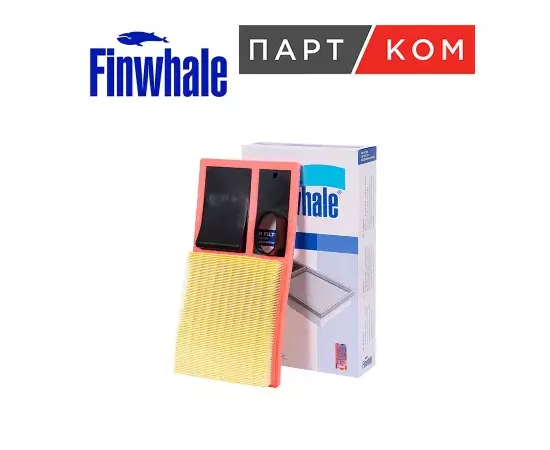 AF913 FINWHALE Фильтр воздушный / Golf V, VI / Polo V, Octavia II / Fabia II / Rapid III / 036 129 6