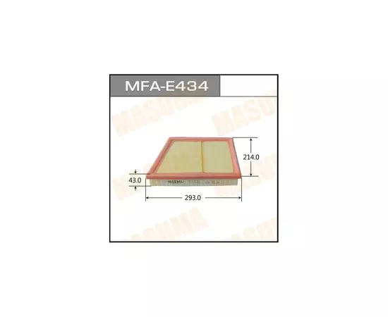 Фильтр воздушный BMW 1 (F40) 19-, X1 (F48) 15-, X2 (F39) 18- Masuma MFA-E434