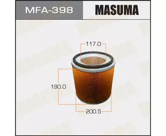 Фильтр воздушный Nissan Atlas 97-07; Isuzu ELF 99- MASUMA MFA-398