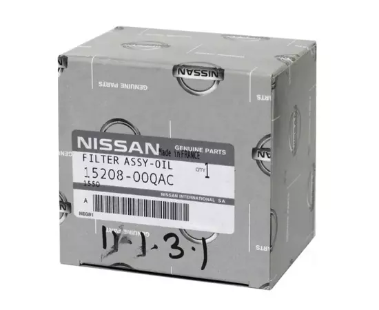 Фильтр масляный Nissan 15208-00QAC