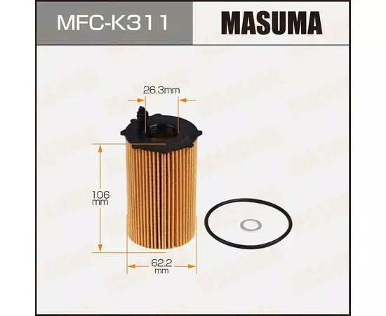 Фильтр масляный Masuma, MFC-K311