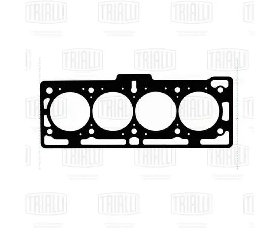 Прокладка гбц метал. для а м лада largus (12-) 1.6i 8кл (дв.к7м к7м410) Trialli GZ 101 5007 - Trialli арт. GZ 101 5007