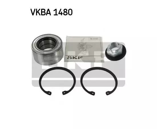 Подшипник ступицы колеса (комплект) перед SKF VKBA 1480