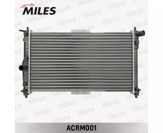 Радиатор MILES ACRM001 CHEVROLET LANOS 1.5/1.6 M/T +A/C 97- - MILES арт. ACRM001