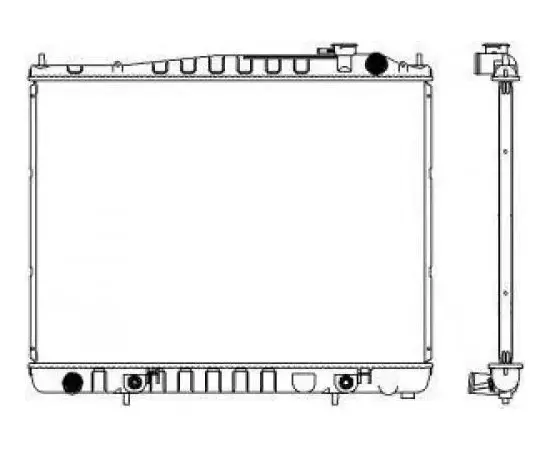 Радиатор системы охлаждения Sakura 32511017 - Sakura арт. 32511017