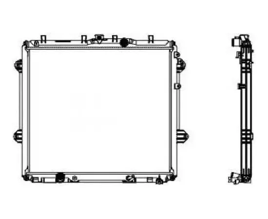 Радиатор охлаждения Sakura 34618533 - Sakura арт. 34618533
