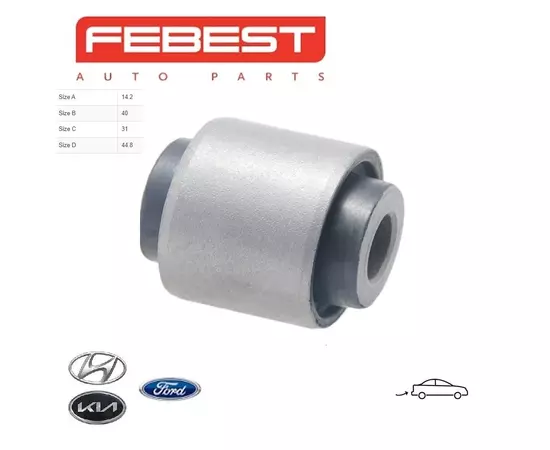 Сайлентблок задней цапфы FEBEST FDAB034 для а/м Ford, Hyundai, Kia