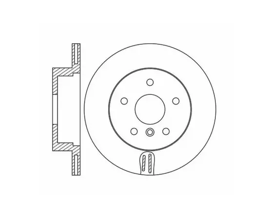 Диск тормозной задний BMW 5:F07/F10/F11 7:F02/F04 NIBK RN1761