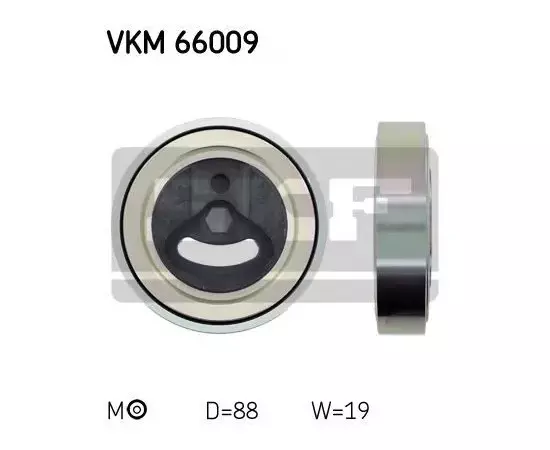 Ролик натяжной приводного ремня SKF VKM 66009 - SKF арт. VKM 66009