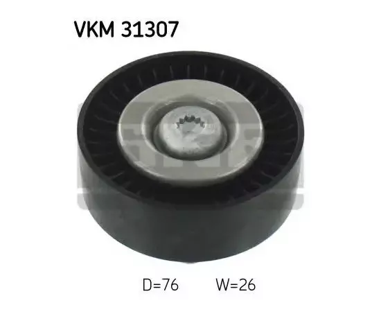 Ролик обводной приводного ремня SKF VKM 31307 - SKF арт. VKM 31307