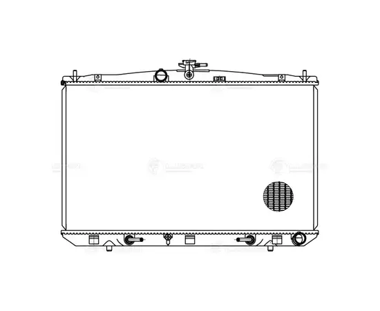 Радиатор системы охлаждения Lexus RX 350/450h (09-) (LRc 1956)