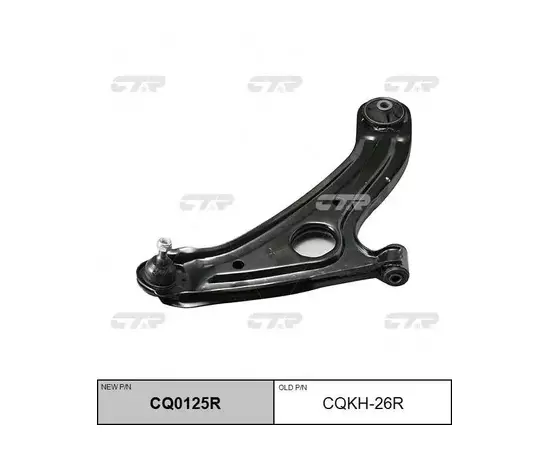 Рычаг передней подвески CTR CQ0125R / CQKH-26R нижн.прав. HYUNDAI GETZ 02-