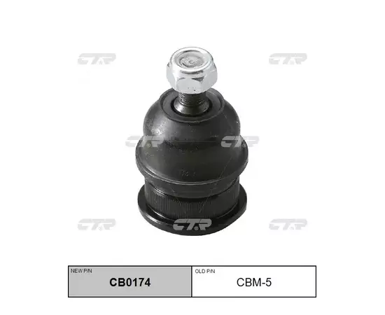 (новый номер CB0174) Шаровая опора  ниж.(аналоги:CBM-2=CBM-5=CBKH-1=CBM-17)