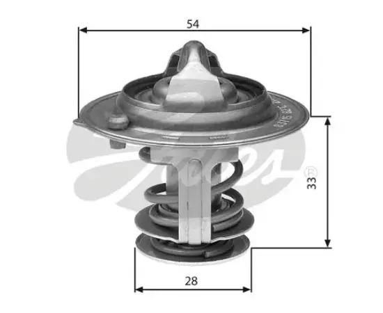 Термостат GATES TH29882G1 /741210438/ Hyundai Coupe/Lantra/Elantra/Matrix 1.6-2.0/16V 95-