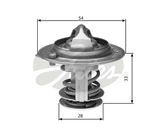 Термостат охлаждающая жидкость Gates TH29888G1 - Gates арт. TH29888G1