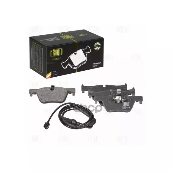 Колодки торм. для а/м BMW 1 (F20) (11-)/3 (F30) (11-) диск. зад. (в компл. с датчиком) TRIALLI PF 4139