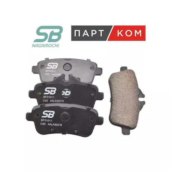 Колодки тормозные дисковые к-т MERCEDES-BENZ A 45 AMG 2.0 13-/ CLA 45 AMG 2.0 13-/ GL 350 3.0 12-/ G
