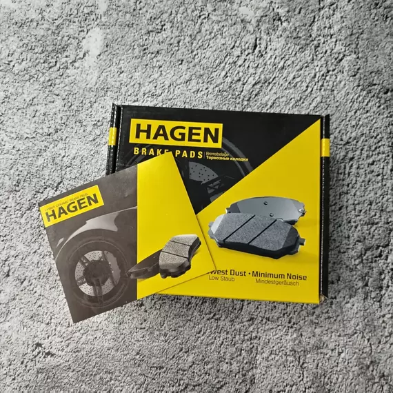 GP1671 Колодки тормозные MAZDA CX-5 13- перед. HAGEN GP1671