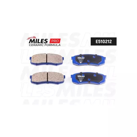 Колодки тормозные задние (Смесь CERAMIC серия PRO) TOYOTA LC 80/90/120 90/MITSUBISHI PAJERO 3.8/3.2D 06 (TRW GDB1182) E510212