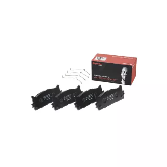 Дисковые тормозные колодки LEXUS ES (ACV40_, GSV40_) 03/06-06/12 / LEXUS ES (ASV60_, AVV60_, GSV60_) 06/12-> / TOYOTA AURION (ACV5_, GSV5_) 09/11-> / TOYOTA AURION (GSV4_, ACV4_) 03/06-09/11 / TOYOTA CAMRY (MCV3_, ACV3_, _XV3_) 08/01-11/06 / TOYOTA