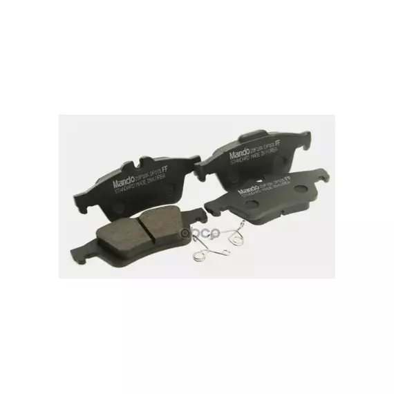 Колодки тормозные задние (без датчика) (NISSAN PRIMERA P12, RENAULT LAGUNA II, LATITUDE) (TRW GDB1469) MPA08