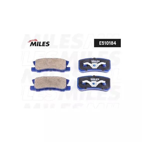 Колодки тормозные задние (Смесь CERAMIC серия PRO) PEUGEOT 4007/MITSUBISHI PAJERO III/OUTLANDER 06 (TRW GDB3247) E510184