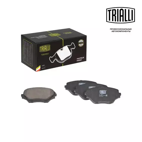 Колодки тормозные дисковые передние для автомобилей Toyota RAV4 (00 ) TRIALLI PF 1911