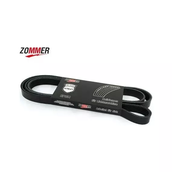 Ремень поликлиновой для Chevrolet Lacetti, Aveo, Nubira, Audi A6, BMW 1873, 6РК, EPDM ATHLET ZOMMER 6PK1873A