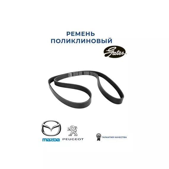 8653-10312 // Поликлиновый ремень привода вспомогательных агрегатов - длина 1438 мм