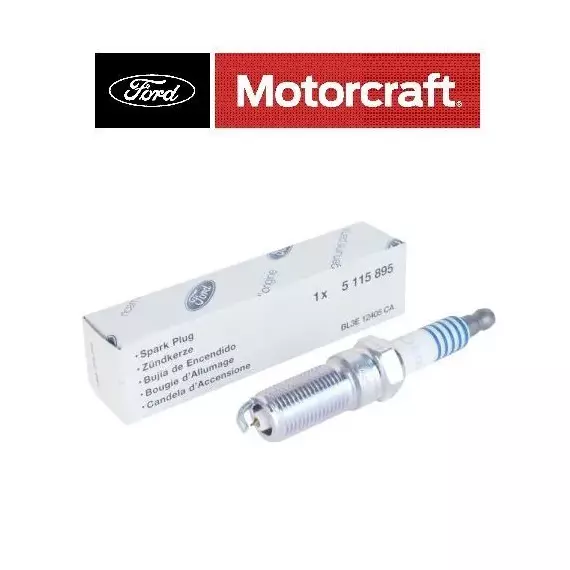 Свеча зажигания иридий, 1 шт. FORD/MOTORCRAFT 5 115 895 для FORD Focus, Fiesta, Kuga / LAND ROVER Discovery Sport, Freelander 2, Range Rover, Evoque / VOLVO S60, S80m XC60, V70, V60 / MAZDA 3 (BK/BL), 6 (GG), CX-7 / OPEL Insignia / JAGUAR XJ, XF