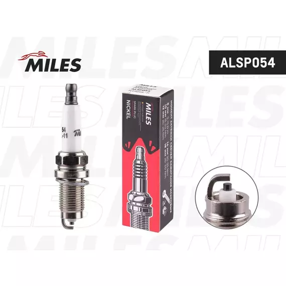 Свеча зажигания MILES ALSP054 Для SKODA (Fabia, Octavia, Rapid, Roomster) VOLKSWAGEN (Beetle, Caddy, Golf, Jetta, Lupo, Polo IV,V; Polo sedan