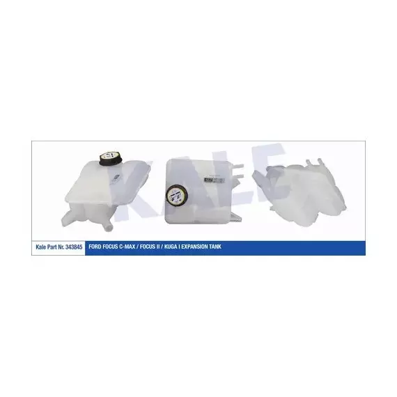 Автозапчасть/Бачок расширительный FORD FOCUS C-MAX FOCUS II KUGA I Kale 343845 - Kale арт. 343845